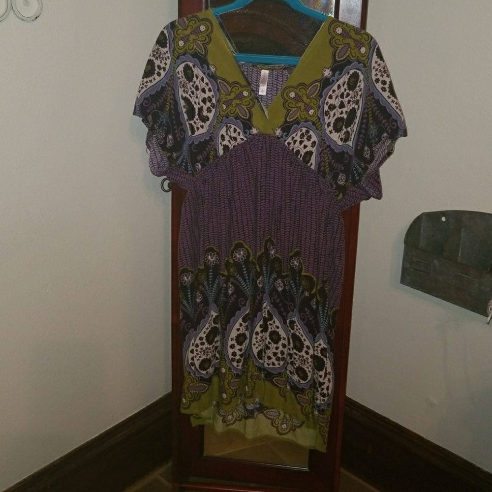 Spring mutli-colored dress